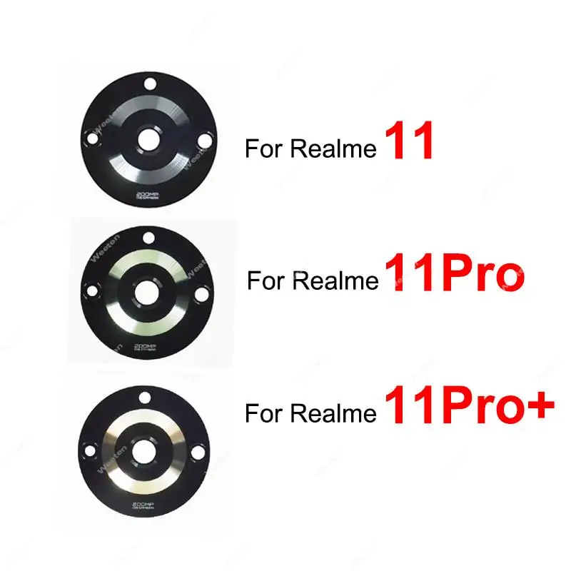 Задната стъклена леща за Realme 11 11 Pro + 11Pro Plus 64 MP 100 Mp 200 Mp Детайли стъклен обектив на задната камера