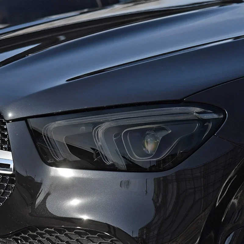 Защитно фолио за фарове, Прозрачна черна стикер от TPU на задна светлина за suv на Mercedes Benz GLE Class W167 2020 AMG Аксесоари