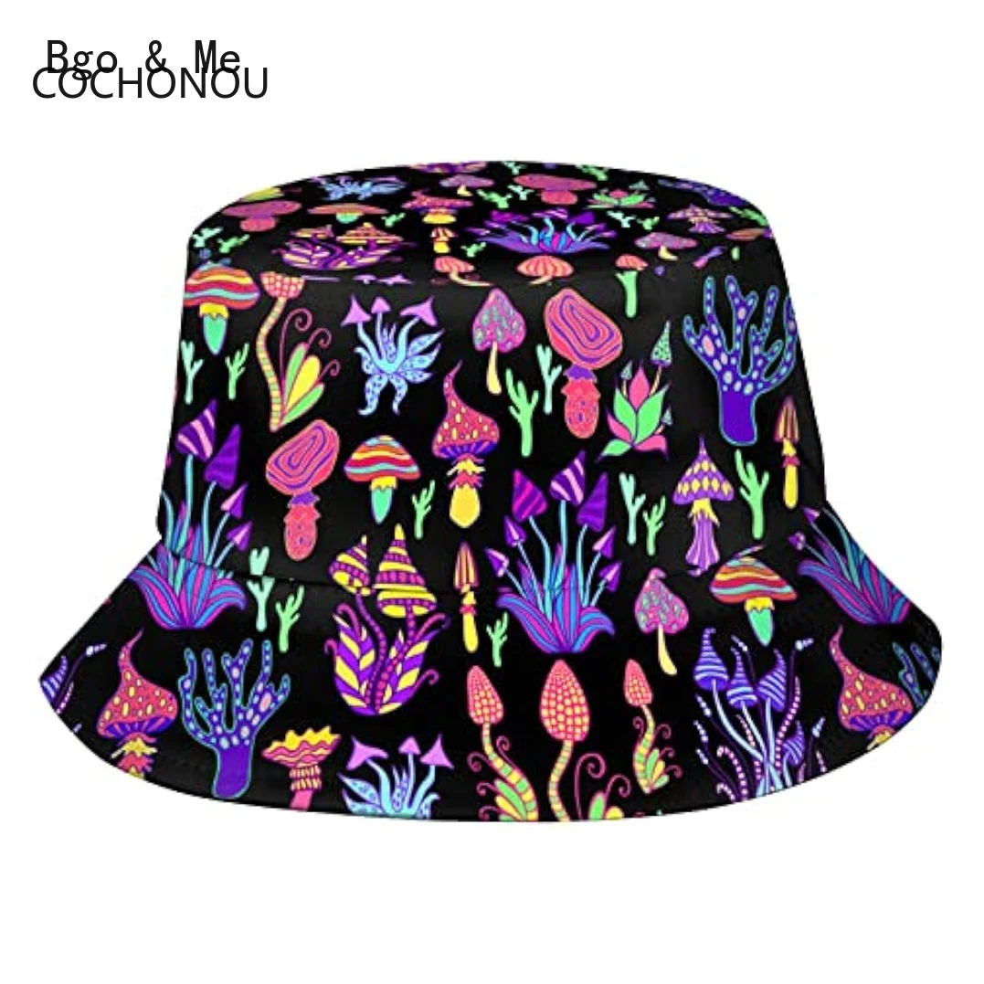Летяща, шапка-кофа с гъби в стил хипи, Плажна Упаковываемая Шапка Рибар за жени, мъже, за летни походи на открито